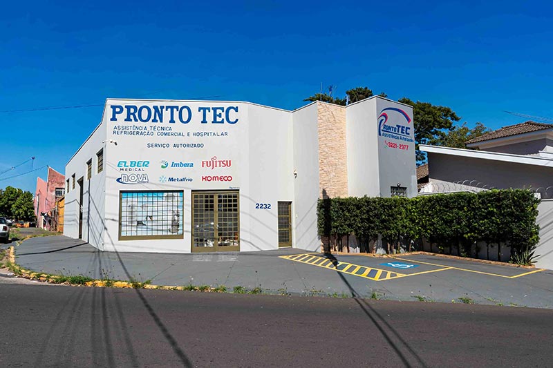 Fachada da Pronto Tec em Presidente Prudente